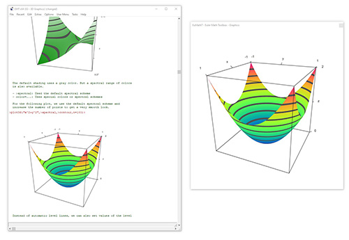 Euler Math Toolbox screenshot